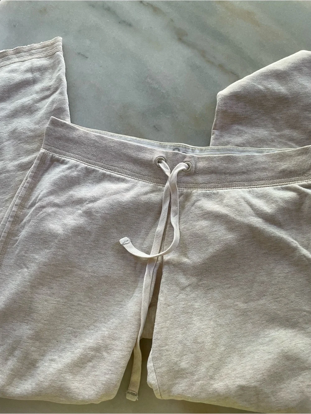 SO Neutral Beige Drawstring Track Joggers